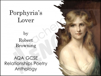 Porphyria's Lover Teaching Resources